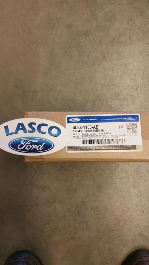 4L3Z1130AB - Suspension: Center Cap for Ford: F-150 Image