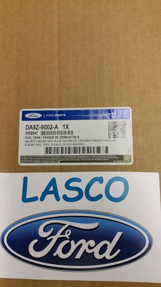 DA8Z9002A - Fuel System: Fuel Tank for Ford: Explorer, Flex, Police Interceptor Utility | Lincoln: MKT Image