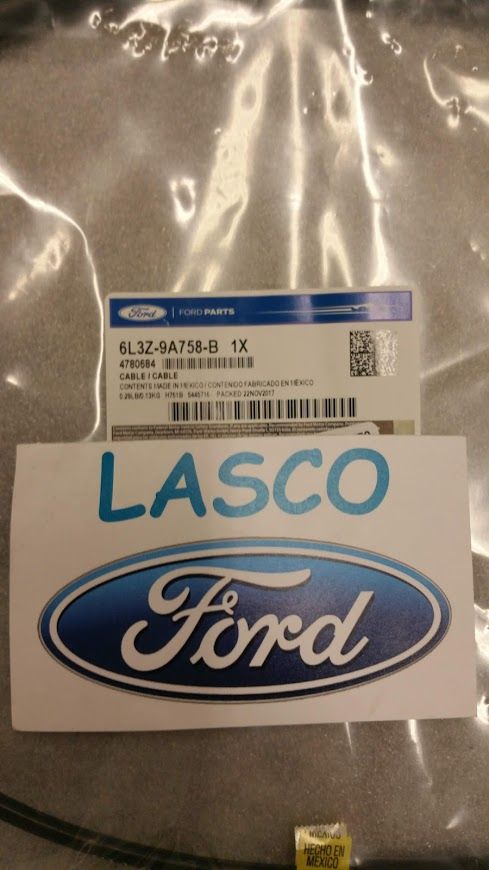 6L3Z9A758B - Fuel System: Throttle Cable for Ford: F-150, F-150 Heritage, F-250 Image