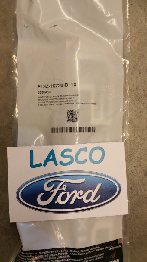 FL3Z16720D - Body: Fender Emblem for Ford: F-150 Image