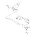 1418480J00 - Exhaust: Muffler &amp; Pipe Gasket for Suzuki: SX4 Image