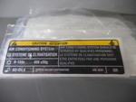 8872302230 - Body: AC Label for Toyota Image