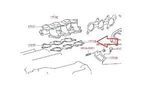 171780P021 - Engine: Intake Manifold Gasket for Toyota Image
