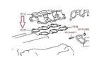 171770P021 - Engine: Intake Manifold Gasket for Toyota Image