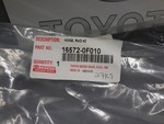 165720F011 - Cooling System: Lower Hose for Toyota Image