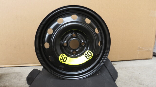 91001W999 - Interior: Spare Tire Hardware Kit, Tire Sold Separately for Kia: Rio Image