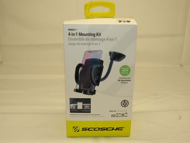 F04AM200 - Electronics: Mounting Kit For Mobile Devices, Universal for Kia: Carnival, Forte, K5, Niro, Niro EV, Rio, Sedona, Seltos, Sorento, Soul, Sportage, Stinger, Telluride Image