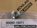 9008018071 - Body: Motor Assembly Nut for Lexus: GS Turbo, GS200t, GS350, GS450h, IS F, IS250, IS300, IS350, RC F, RC200t, RC300, RC350, RX350, RX350h, RX350L, RX450h, RX450h+, RX500h, TX500h, TX550h+ Image