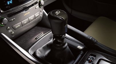 PTR5153081 - Interior: F-Sport Carbon Fiber Manual Shift Knob for Lexus: IS F, IS250, IS350 Image