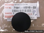 718450E010C0 - Body: Recline Handle Cap for Lexus Image