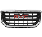 23496234 - : Anthracite Front Grille with GMC Emblem, Bezel, Clips, Nuts, and Bolts for GM Image