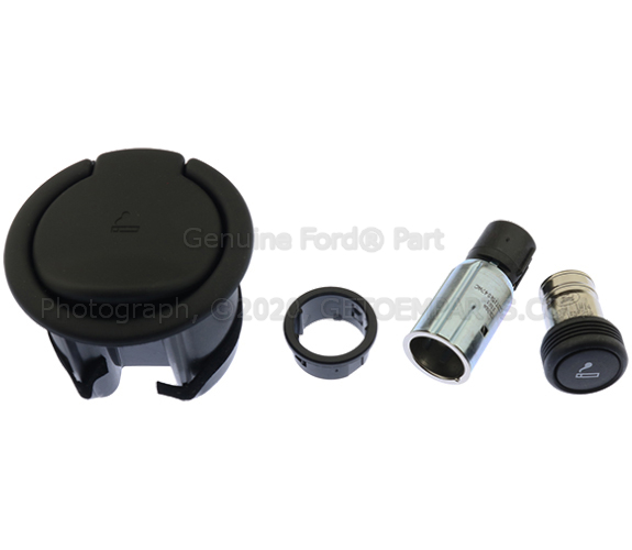 LC5Z7804810AA - Interior: Ash Cup Coin Holder Kit W/ Lighter Element for Ford Image