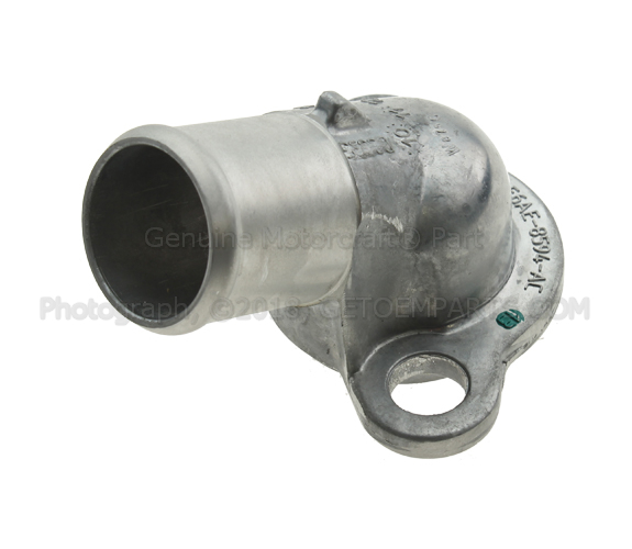 F6AZ8592AB - Cooling System: Thermostat Housing for Ford: Crown Victoria, Explorer | Lincoln: Town Car | Mercury: Grand Marquis, Mountaineer Image