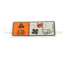 AU5Z8653A - Body: Fan Label for Ford Image