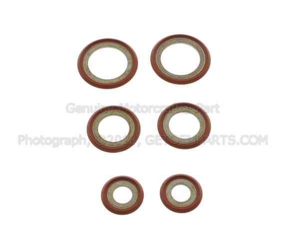 YF37200 - HVAC: Motorcraftâ„¢ Seal Kit for Ford: Bronco, Bronco Sport, C-Max, E-Transit, EcoSport, Edge, Escape, Expedition, Explorer, F-150, F-150 Lightning, F-250 Super Duty, F-350 Super Duty, F-450 Super Duty, F-550 Super Duty, Fiesta, Flex, Focus, Fusion, GT, Maverick, Mustang, Mustang Mach-E, Police Interceptor Sedan, Police Interceptor Utility, Police Responder Hybrid, Ranger, Special Service Police Sedan, SSV Plug-In Hybrid, Taurus, Transit Connect, Transit-150, Transit-250, Transit-350, Transit-350 HD | Lincoln: Aviator, Continental, Corsair, MKC, MKS, MKT, MKX, MKZ, Nautilus, Navigator Image
