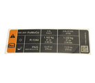 DB5Z5400014A - Body: Air Bag Label for Ford Image
