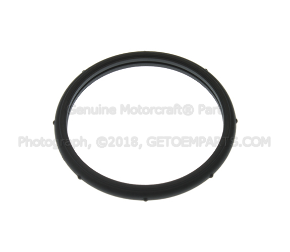HL3Z8255A - : Thermostat Gasket for Ford: Bronco, Bronco Sport, Edge, Escape, Expedition, Explorer, F-150, Maverick, Ranger | Lincoln: Corsair, Nautilus, Navigator Image