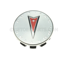 20835338 - : Button Style Center Cap with Pontiac Logo for Pontiac: G5, Vibe Image