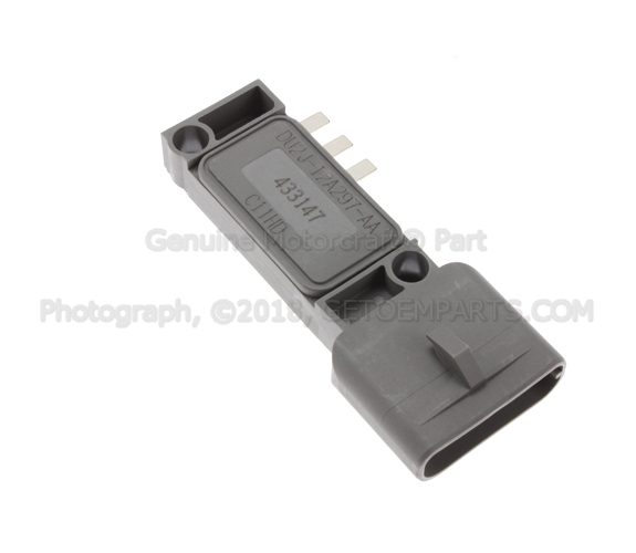 DU2Z12A297A - : Ignition Module for Ford: Aerostar, Bronco, Bronco II, Country Squire, E-150 Econoline, E-150 Econoline Club Wagon, E-250 Econoline, E-250 Econoline Club Wagon, E-350 Econoline, E-350 Econoline Club Wagon, Escort, EXP, Explorer, F-150, F-250, F-350, F-Super Duty, LTD, LTD Crown Victoria, Mustang, Ranger, Taurus, Tempo, Thunderbird | Lincoln: Continental, Mark VII, Town Car | Mercury: Capri, Colony Park, Cougar, Grand Marquis, Lynx, Marquis, Sable, Topaz Image