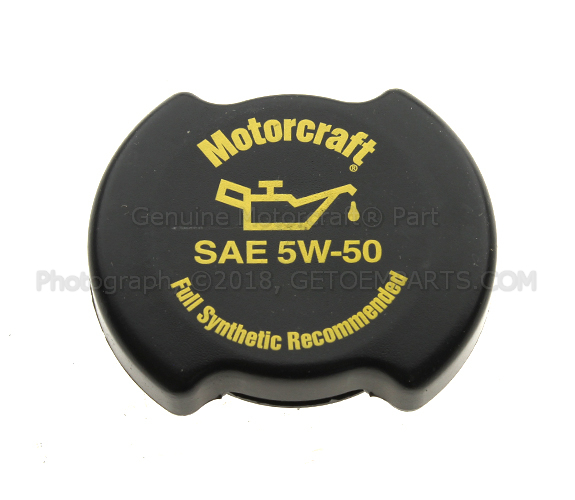 4G7Z6766AA - Engine: Engine Oil Filler Cap for Ford Image