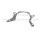 F3TZ6020A - Engine: Timing Cover Gasket for Ford: Bronco, Country Squire, E-150 Econoline, E-150 Econoline Club Wagon, E-250 Econoline, E-250 Econoline Club Wagon, E-350 Econoline, E-350 Econoline Club Wagon, Econoline Super Duty, Explorer, F-150, F-250, F-250 HD, F-350, LTD, LTD Crown Victoria, Mustang, Thunderbird | Lincoln: Continental, Mark VII, Town Car | Mercury: Capri, Colony Park, Cougar, Grand Marquis, Marquis, Mountaineer Image