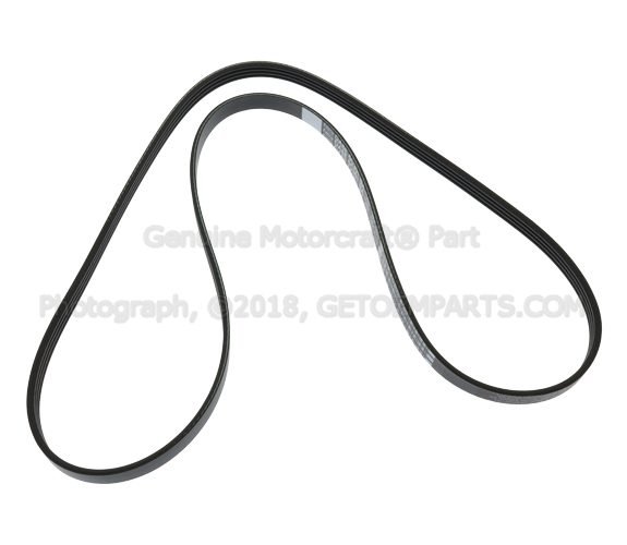 DA8Z8620G - : Serpentine Belt for Ford: Edge, Escape, Explorer, Fusion, Special Service Police Sedan, Taurus | Lincoln: MKC, MKT, MKZ Image