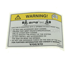 9430435 - Body: Air Bag Label for Volvo Image