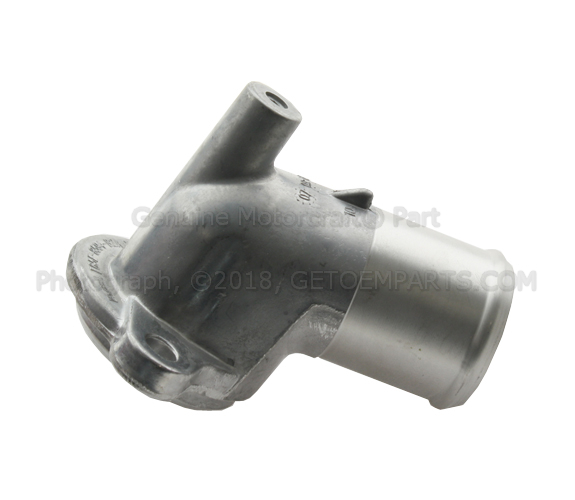 F65Z8592BD - : Thermostat Housing for Ford: E-150, E-150 Club Wagon, E-150 Econoline, E-150 Econoline Club Wagon, E-250, E-250 Econoline, E-350 Club Wagon, E-350 Econoline, E-350 Econoline Club Wagon, E-350 Super Duty, E-450 Econoline Super Duty, E-450 Super Duty, E-550 Econoline Super Duty, E-550 Super Duty, Econoline Super Duty, Excursion, Expedition, F-150, F-150 Heritage, F-250, F-250 Super Duty, F-350 Super Duty, F-450 Super Duty, F-550 Super Duty | Lincoln: Navigator Image