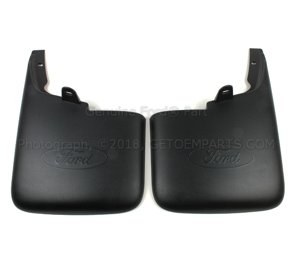 BC3Z16A550BB - Exterior: Splash Guards, Without Wheel Lip Moldings for Ford Image