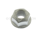 11570273 - Electrical: Tensioner Nut for Buick: Enclave, Encore GX, Envista, LaCrosse, Regal | Cadillac: ATS, CT4, CT5, CT6, CTS, Escalade, Escalade ESV, ESCALADE IQ, LYRIQ, XT5, XT6, XTS | Chevrolet: Blazer EV, Colorado, Corvette, Equinox, Equinox EV, Impala, Malibu, Malibu Limited, Silverado 2500 HD, Silverado 3500 HD, Silverado EV, Suburban, Tahoe, Trailblazer, Traverse, Traverse Limited, Trax | GMC: Acadia, Canyon, Hummer EV SUV, Sierra 2500 HD, Sierra 3500 HD, Sierra EV, Terrain, Yukon, Yukon XL Image
