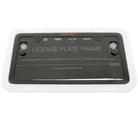 19368097 - Exterior: License Plate Frame - Black with Red GMC Logo for GMC: Acadia, Acadia Limited, Canyon, Savana 1500, Savana 2500, Savana 3500, Savana 4500, Sierra 1500, Sierra 1500 Limited, Sierra 2500 HD, Sierra 3500 HD, Terrain, Yukon, Yukon XL, Yukon XL 1500 Image