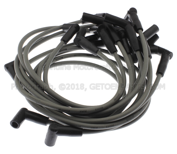E9PZ12259K - Electrical: Cable Set for Ford: Bronco, Country Squire, E-150 Econoline, E-150 Econoline Club Wagon, E-250 Econoline, E-250 Econoline Club Wagon, E-350 Econoline, E-350 Econoline Club Wagon, F-150, F-250, F-350, LTD, LTD Crown Victoria, Mustang | Lincoln: Mark VII, Town Car | Mercury: Capri, Colony Park, Grand Marquis Image