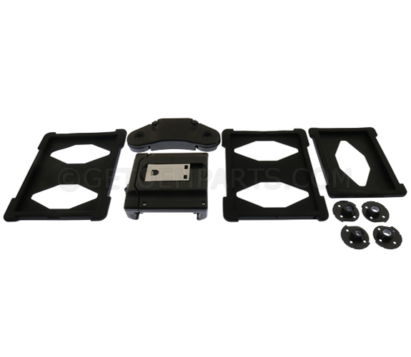 53ADU01 - Electronics: Tablet Holder Kit - Base And Clamping Arms for Kia: Forte, Forte Koup, K900, Optima, Sedona, Sorento, Sportage, Stinger, Telluride Image