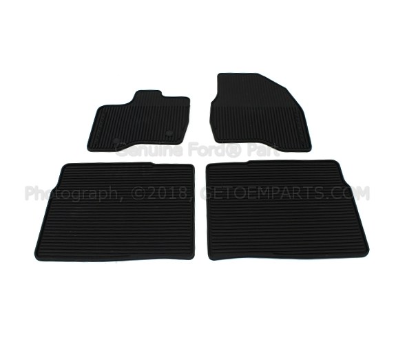 DB5Z7813086BA - Interior: Floor Mats, All Weather Set for Ford Image
