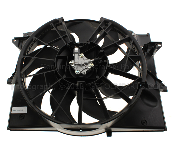 6W4Z8C607A - : Engine Cooling Fan Assembly for Ford Image