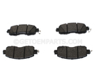 DA06M3TA0PNW - Brakes: Value Advantageâ„¢ PAD KIT-FRONT for Nissan Image