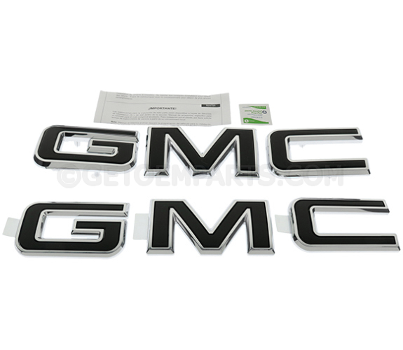 86539816 - Exterior: Gmc Emblems for GMC: Sierra 1500, Sierra 1500 Limited, Sierra 2500 HD, Sierra 3500 HD Image