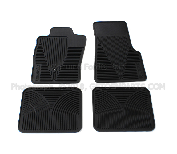 6L5Z1313300A - Interior: Floor Mats, All Weather Set for Ford Image