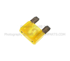 F2AZ14526A - Electrical: Maxi Fuse for Ford: Crown Victoria, E-150, E-250, E-350 Super Duty, E-450 Super Duty, Edge, Escape, Expedition, Explorer, Explorer Sport Trac, F-150, F-250 Super Duty, F-350 Super Duty, F-450 Super Duty, Five Hundred, Flex, Focus, Fusion, Mustang, Ranger, Taurus, Taurus X | Lincoln: Mark LT, MKS, MKX, MKZ, Navigator, Town Car, Zephyr | Mercury: Grand Marquis, Marauder, Mariner, Milan, Montego, Mountaineer, Sable Image