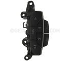 25851951 - Steering: Radio Switch for Buick: Enclave | Cadillac: Escalade ESV, Escalade EXT | Chevrolet: Avalanche, Express 1500, Express 2500, Express 3500, Impala, Impala Limited, Silverado 1500, Silverado 2500 HD, Silverado 3500 HD, Suburban 1500, Suburban 2500, Tahoe, Traverse | GMC: Savana 1500, Savana 2500, Savana 3500, Sierra 1500, Sierra 2500 HD, Sierra 3500 HD, Yukon, Yukon XL 1500, Yukon XL 2500 Image