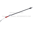 FT4Z58221A00D - Body: Release Cable for Ford Image