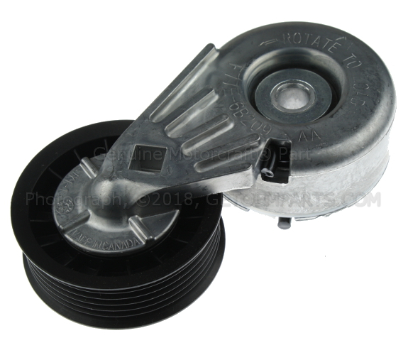 F77Z6B209AA - Cooling System: Belt Tensioner for Ford Image