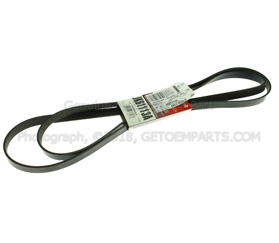 F4TZ8620N - Cooling System: Serpentine Belt for Ford: E-350 Econoline, E-350 Econoline Club Wagon, F-250, F-350, F-Super Duty, Taurus | Lincoln: Continental | Mercury: Sable Image