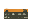 97699A7100 - : AC Label for Kia Image