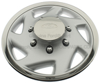 4C2Z1130BA - Suspension: Wheel Cover for Ford: E-150, E-150 Club Wagon, E-150 Econoline, E-150 Econoline Club Wagon, E-250, E-250 Econoline, E-350 Club Wagon, E-350 Econoline, E-350 Econoline Club Wagon, E-350 Super Duty, E-450 Econoline Super Duty, E-450 Super Duty, Econoline Super Duty, F-150, F-250, F-250 HD, F-350, F-Super Duty Image