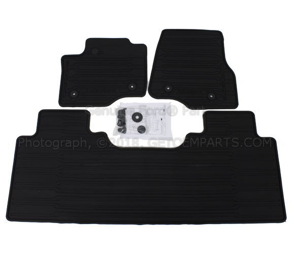 HC3Z2613300KA - Interior: Floor Mats, All-Weather for Ford Image