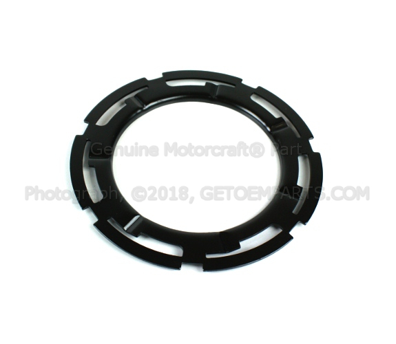 4L2Z9C385AA - Fuel System: Lock Ring for Ford: C-Max, E-150, E-250, E-350 Super Duty, E-450 Super Duty, Edge, Escape, Expedition, Explorer, Explorer Sport Trac, F-150, F-250 Super Duty, F-350 Super Duty, F-450 Super Duty, F-550 Super Duty, Fiesta, Five Hundred, Flex, Focus, Freestyle, Fusion, Mustang, Police Interceptor Sedan, Police Interceptor Utility, Ranger, Special Service Police Sedan, Taurus, Taurus X, Transit Connect, Transit-150, Transit-250, Transit-350, Transit-350 HD | Lincoln: Mark LT, MKC, MKS, MKT, MKX, MKZ, Nautilus, Navigator, Zephyr | Mercury: Mariner, Milan, Montego, Mountaineer, Sable Image