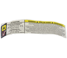 55116955AD - Cooling: A/c Spec. Label for Mopar Image