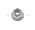 6104719AA - : Hex Flange Lock Nut for Chrysler: 200, Town &amp; Country | Dodge: Caliber, Durango, Grand Caravan, Ram 1500, Ram 2500, Ram 3500, Sprinter 2500, Sprinter 3500 | Jeep: Cherokee, Compass, Gladiator, Grand Cherokee, Grand Cherokee WK, Patriot, Wagoneer S, Wrangler, Wrangler JK | Ram: 1500, 1500 Classic, 2500, 3500, C/V Image