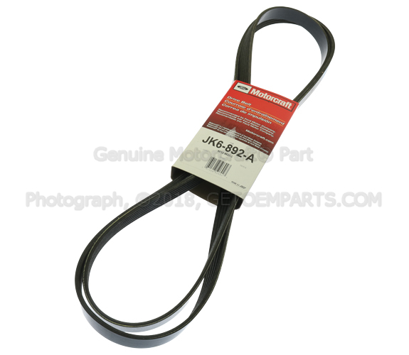 6E5Z8620C - : Serpentine Belt for Ford: Fusion | Mercury: Milan Image